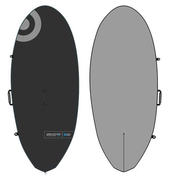 NP Windsurf Single Wide 2025 szörfdeszka szállítózsák prémium védelmet nyújtó kialakítással