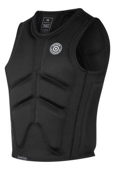 NeilPryde Combat Foil Impact Side Zip 2025 fekete ütésvédő mellény wingfoilinghoz és wakeboardhoz