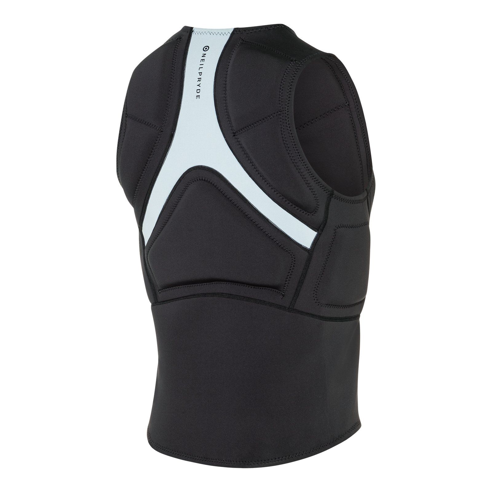 NeilPryde Combat Impact HS FZ 2026 férfi beülős védőmellény hátulról, trapéz kompatibilis kialakítással