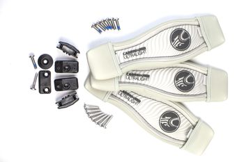 Cabrinha Ultralight háromrészes lábpánt készlet foil és kitesurf deszkákhoz rögzítőelemekkel