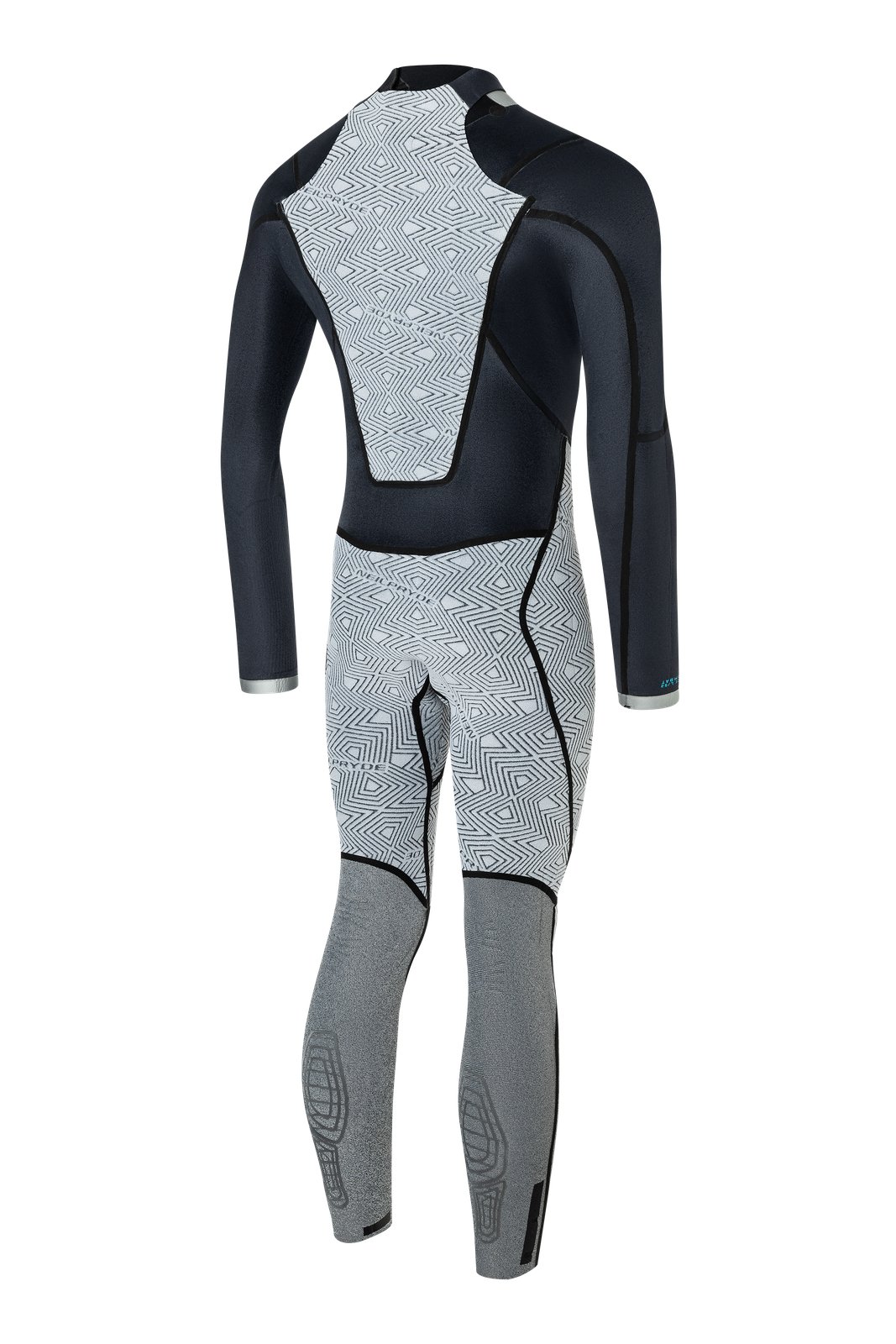 NeilPryde Combat 5/4 GBS hátul cipzáras téli neoprén ruha hátulról