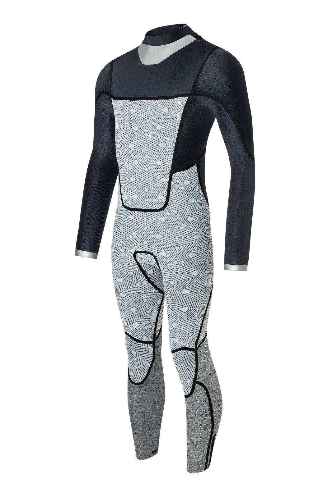 NeilPryde Combat 5/4 GBS Back Zip téli neoprén ruha szürke mintás G3 Armor Skin felülettel