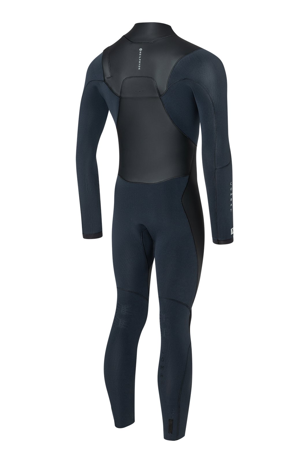 NeilPryde Combat 5/4 GBS elöl cipzáras férfi neoprén szörfruha hátulnézetből