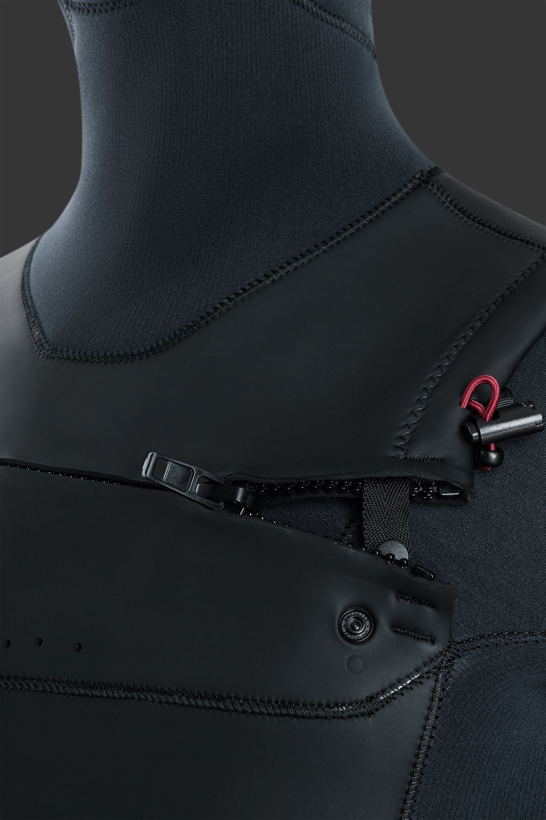 NeilPryde Combat 6/5 front-zippes technikás téli szörfruha integrált csuklyával és G3 Armor Skin felülettel