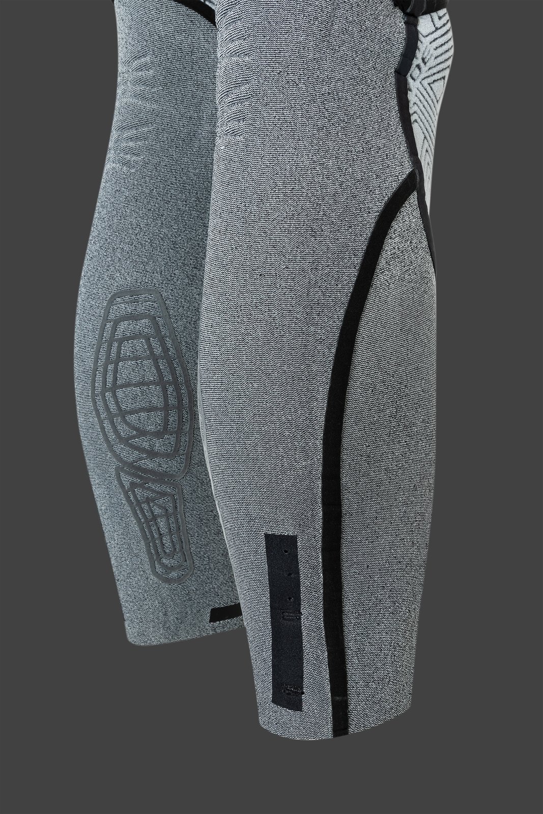 NeilPryde Combat Hooded GBS 6/5 FZ 2025 téli szörfruha lábszár és G3 Armor Skin részlete