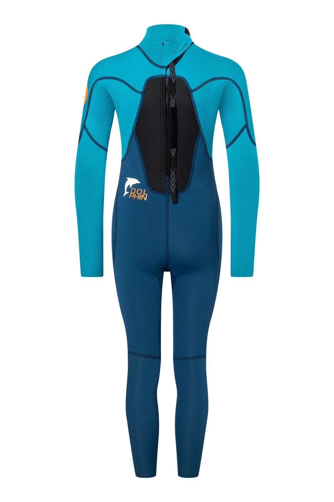 Dolphin Youth 3/2 GBS hátsó cipzáras gyerek neoprén ruha kék színben