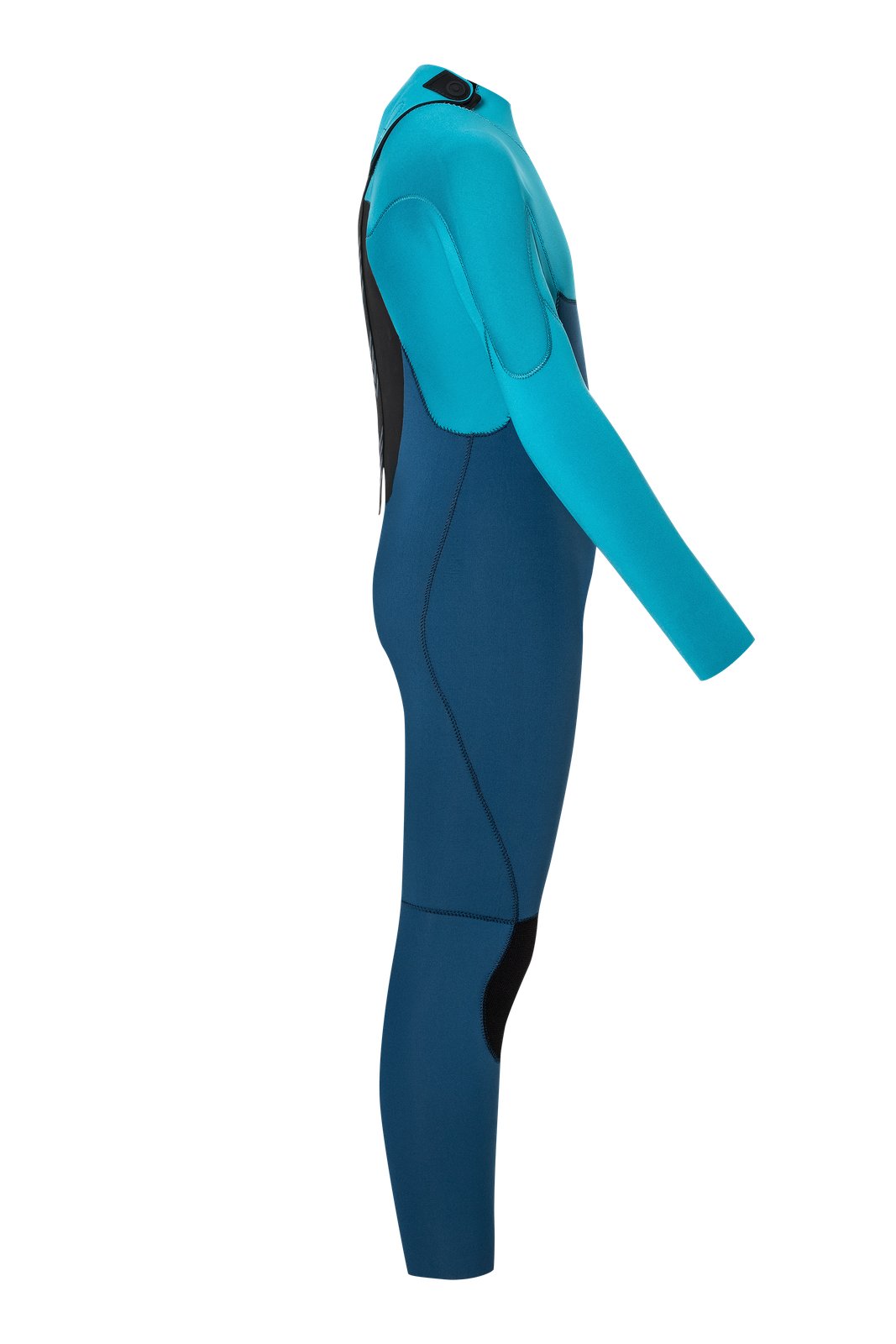 Dolphin Youth 5/4 GBS hátul cipzáras neoprén ruha kék színben, fiatal vízisportolóknak