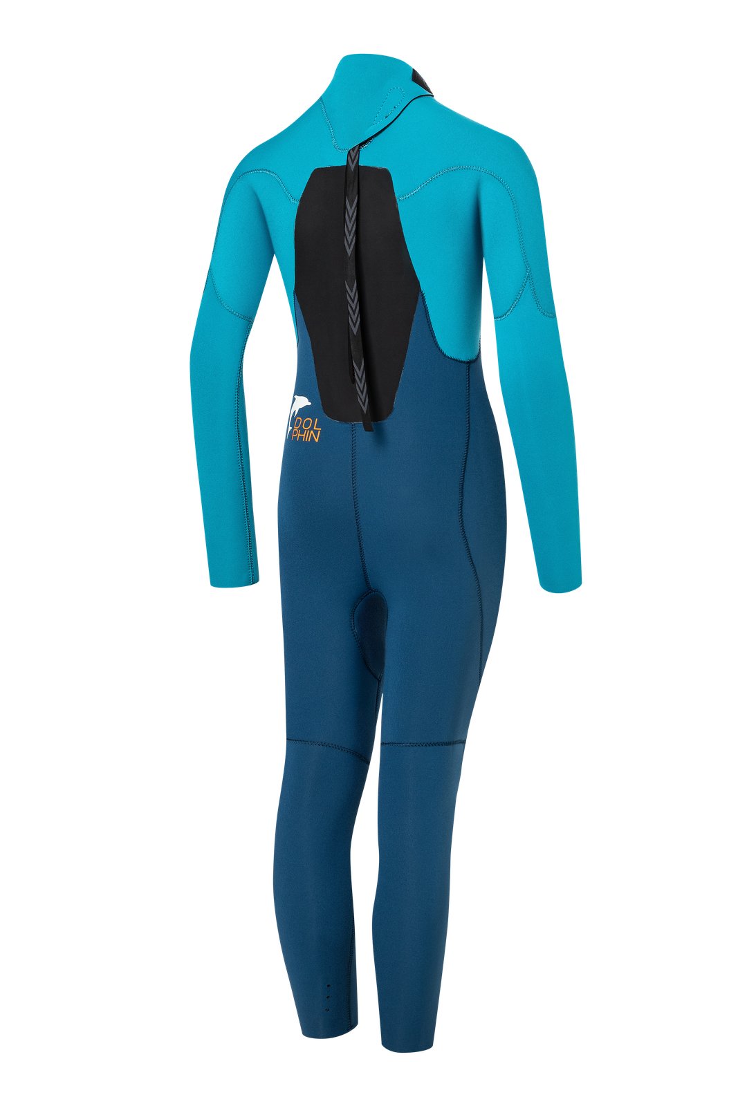 Dolphin Youth 5/4 GBS back zip neoprén ruha hátulról