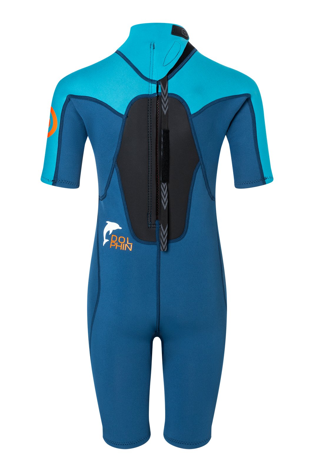 Dolphin Youth Shorty 2/2 BZ 2025 gyerek neoprén ruha hátul cipzáras kialakítással