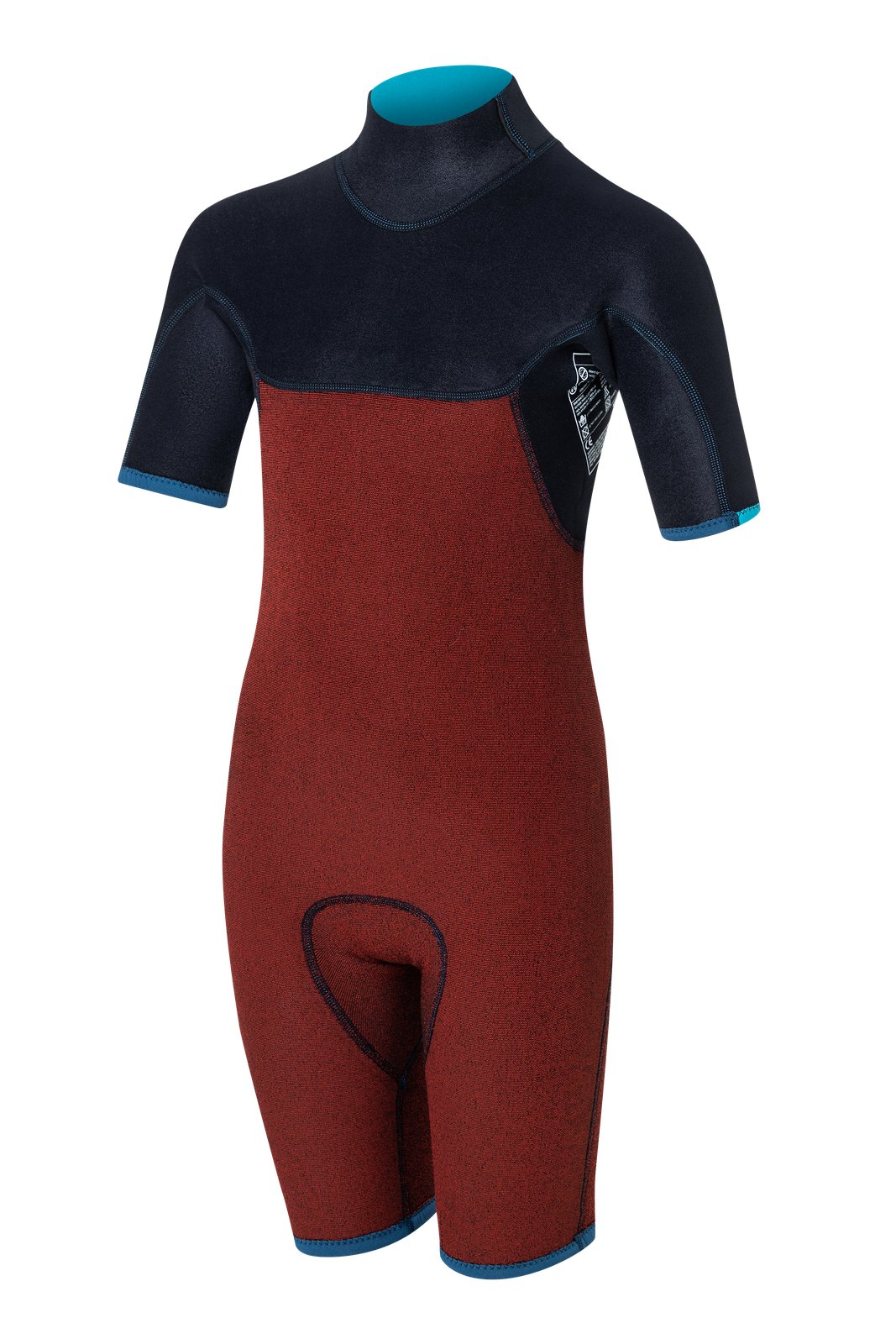 Dolphin Youth 2/2 rövid szárú gyermek neoprén ruha hátul cipzáras kivitelben nyári vízi sportokhoz