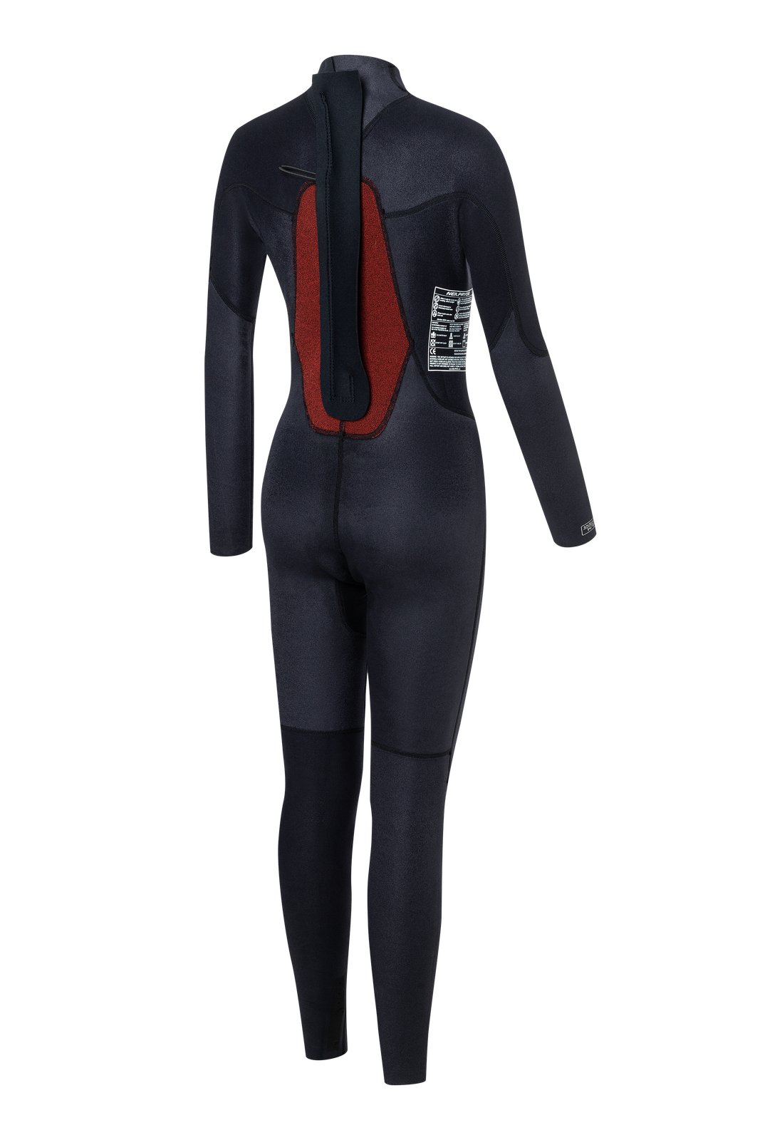 NP Nexus 3/2 mm-es hátul cipzáras női neoprén ruha hátulról