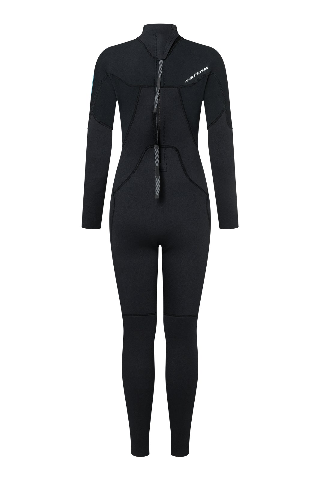NeilPryde Rental 3/2 mm vastzaras neopren ruha fekete szinben hatulrol