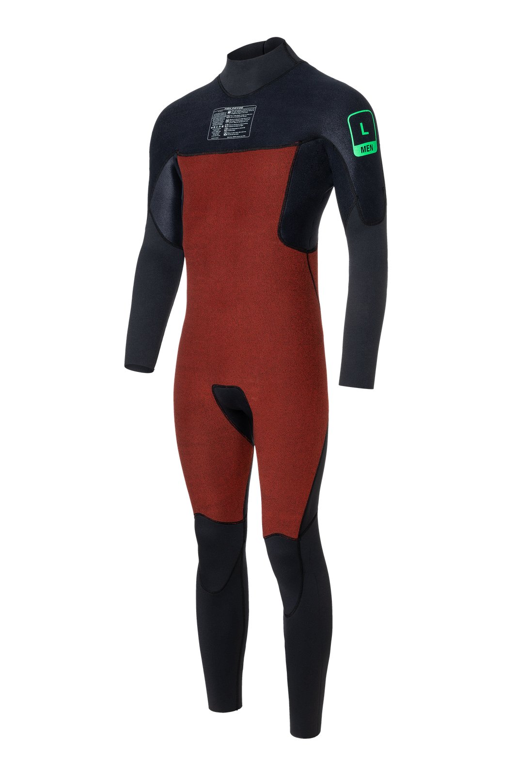 Rental 5/4/3 mm vastag hátcipzáras férfi neoprén ruha vízi sportokhoz