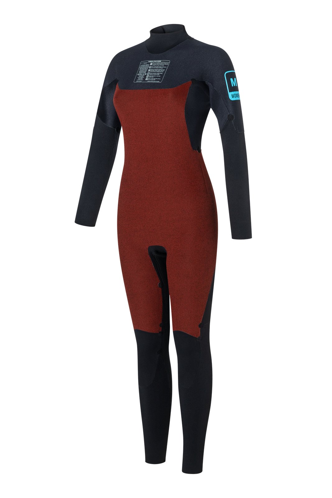 Rental Fullsuit GBS 5/4 BZ 2026 neoprén ruha hátul cipzáras kivitelben