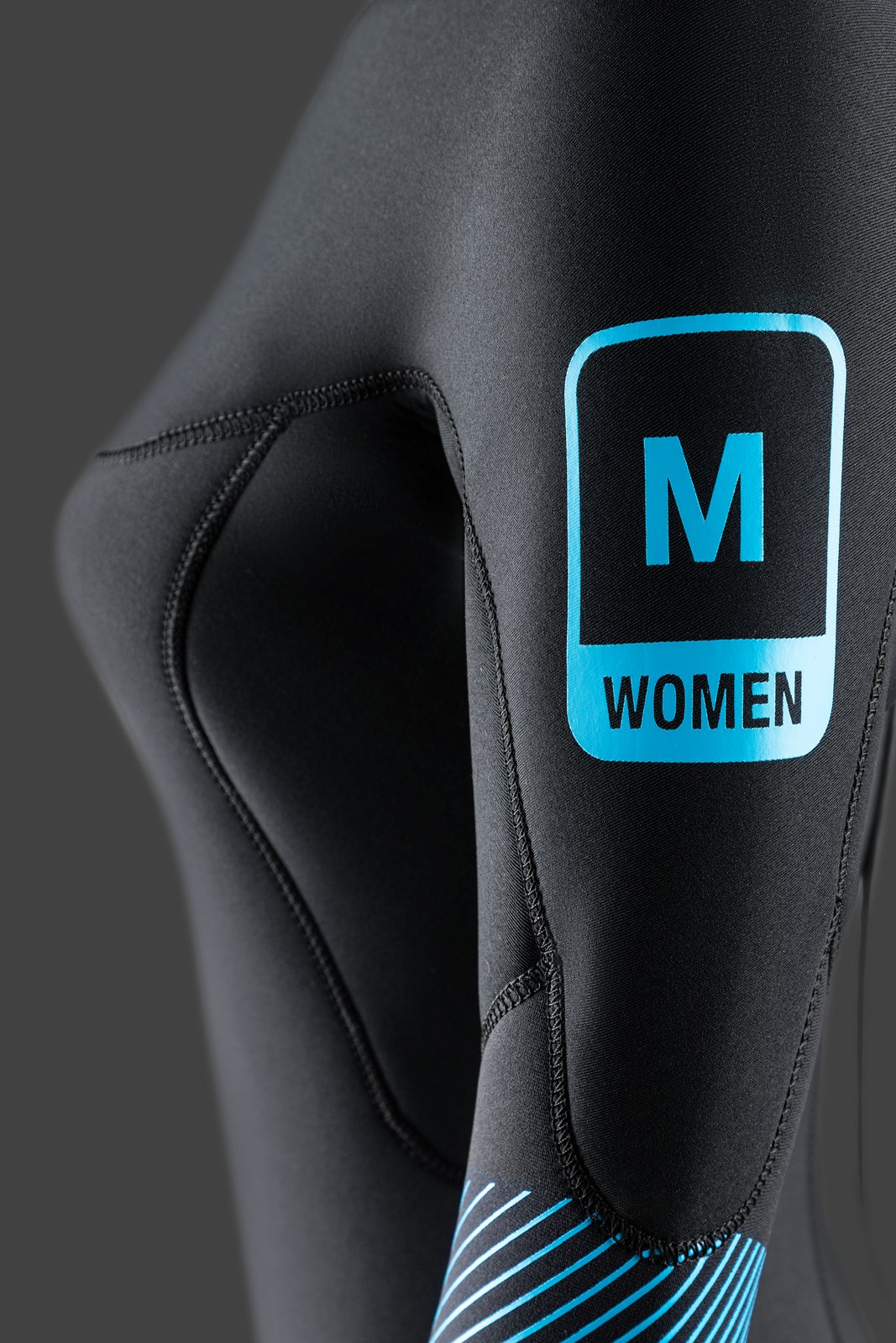 Rental Fullsuit GBS 5/4 BZ 2026 női neoprén ruha M-es méretű jelöléssel és ragasztott varrásokkal