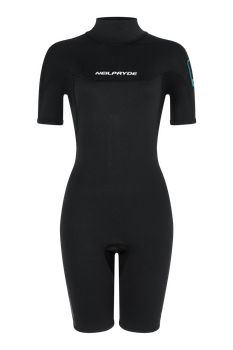 NeilPryde Rental Shorty 2/2 FL BZ 2026 rövid ujjú és szárú neoprén ruha fekete színben
