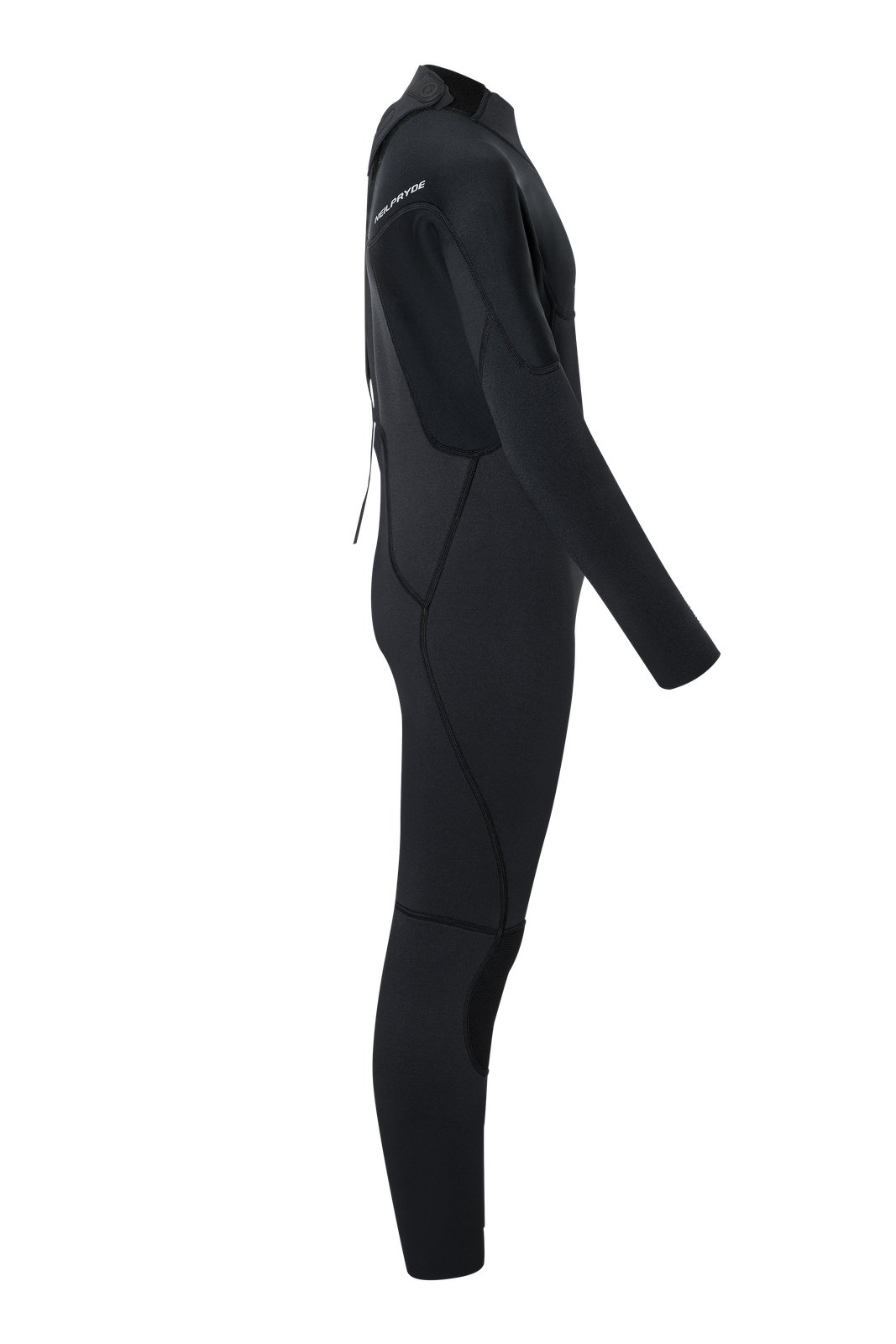 NeilPryde Rental Youth 3/2 B/Z 2026 gyermek neoprén szörnyuha fekete színben, hátul cipzáras kivitelben