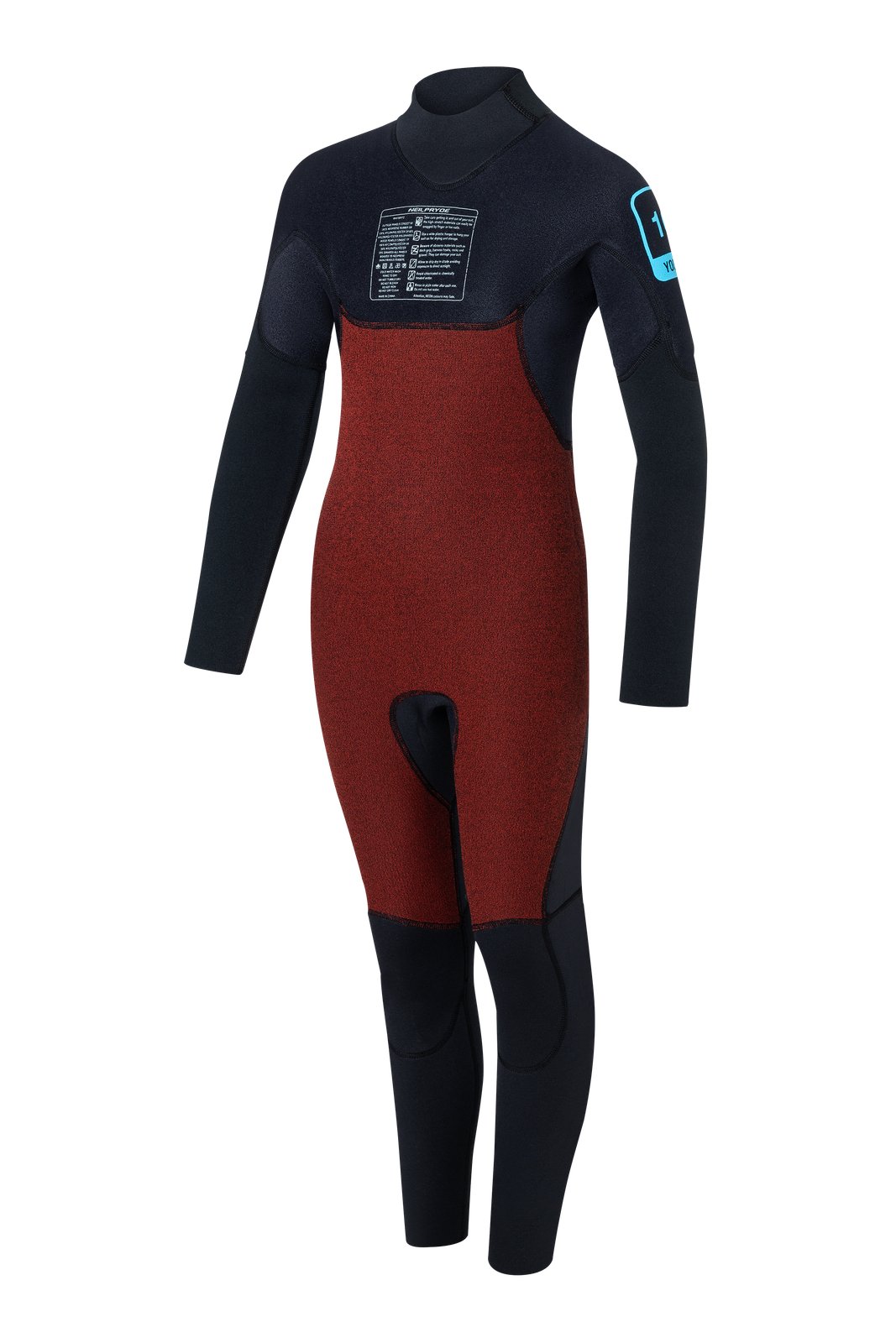 Rental Youth 3/2 B/Z 2026 hosszúszárú gyerek szörfruha hátul cipzáras kialakítással