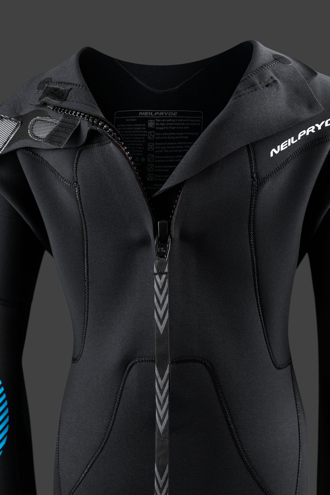 NeilPryde Rental Youth 5/4 2026 gyermek neopren szurfruha elulso cipzarral