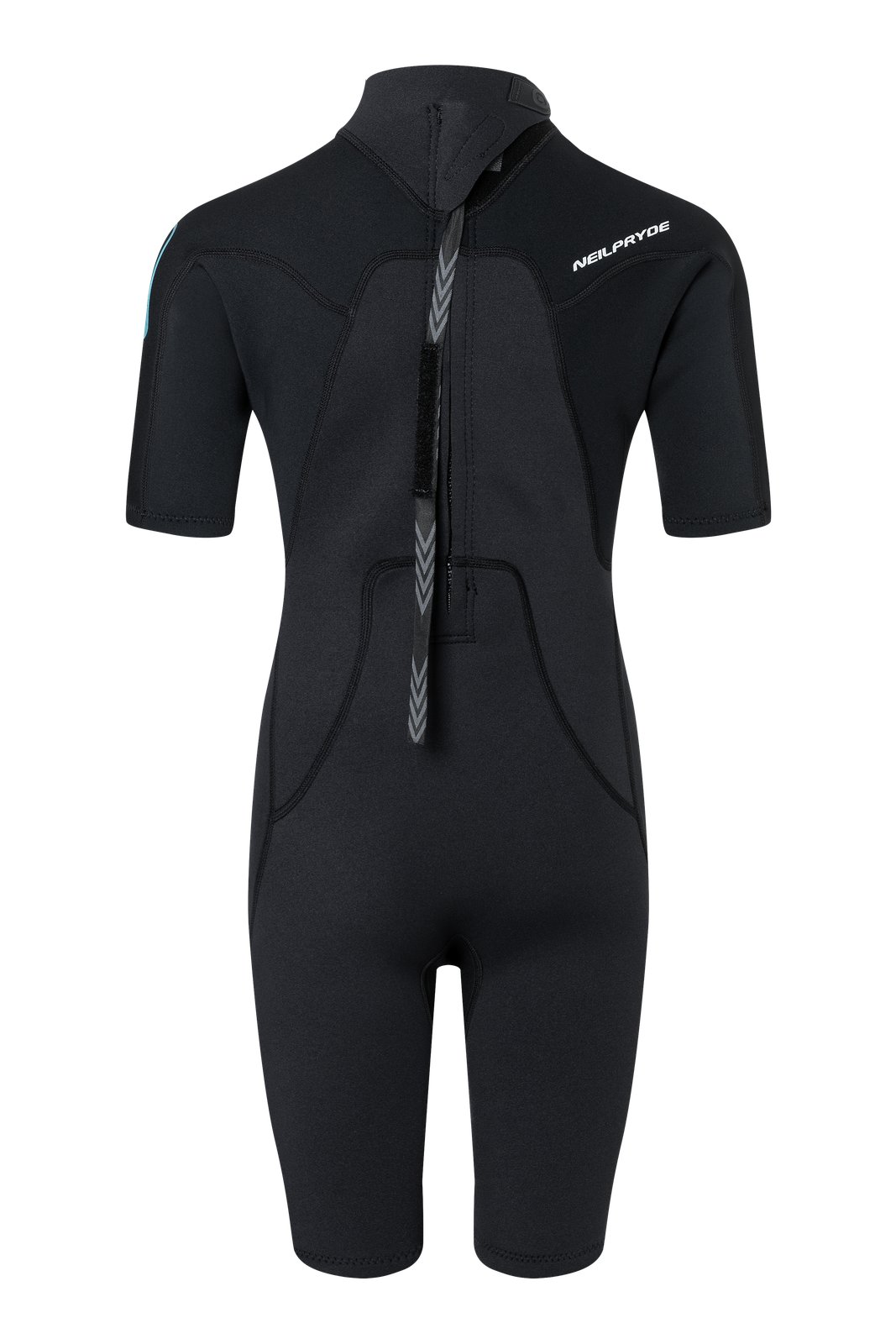 NeilPryde Rental YTH 2/2 mm-es rövid ujjú és szárú gyerek szörfruha hátul cipzáros kivitelben
