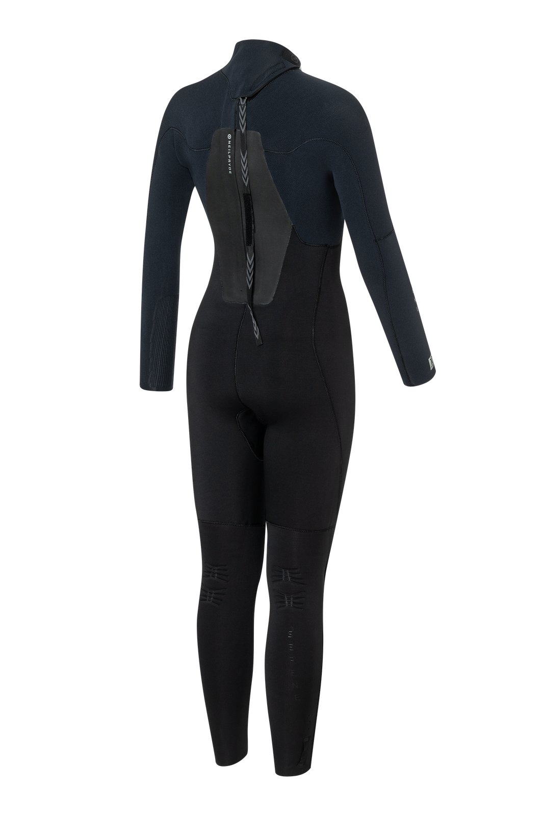 NeilPryde Serene 5/4-es női neoprén ruha hátul cipzáras E3 Entry rendszerrel, fekete színben