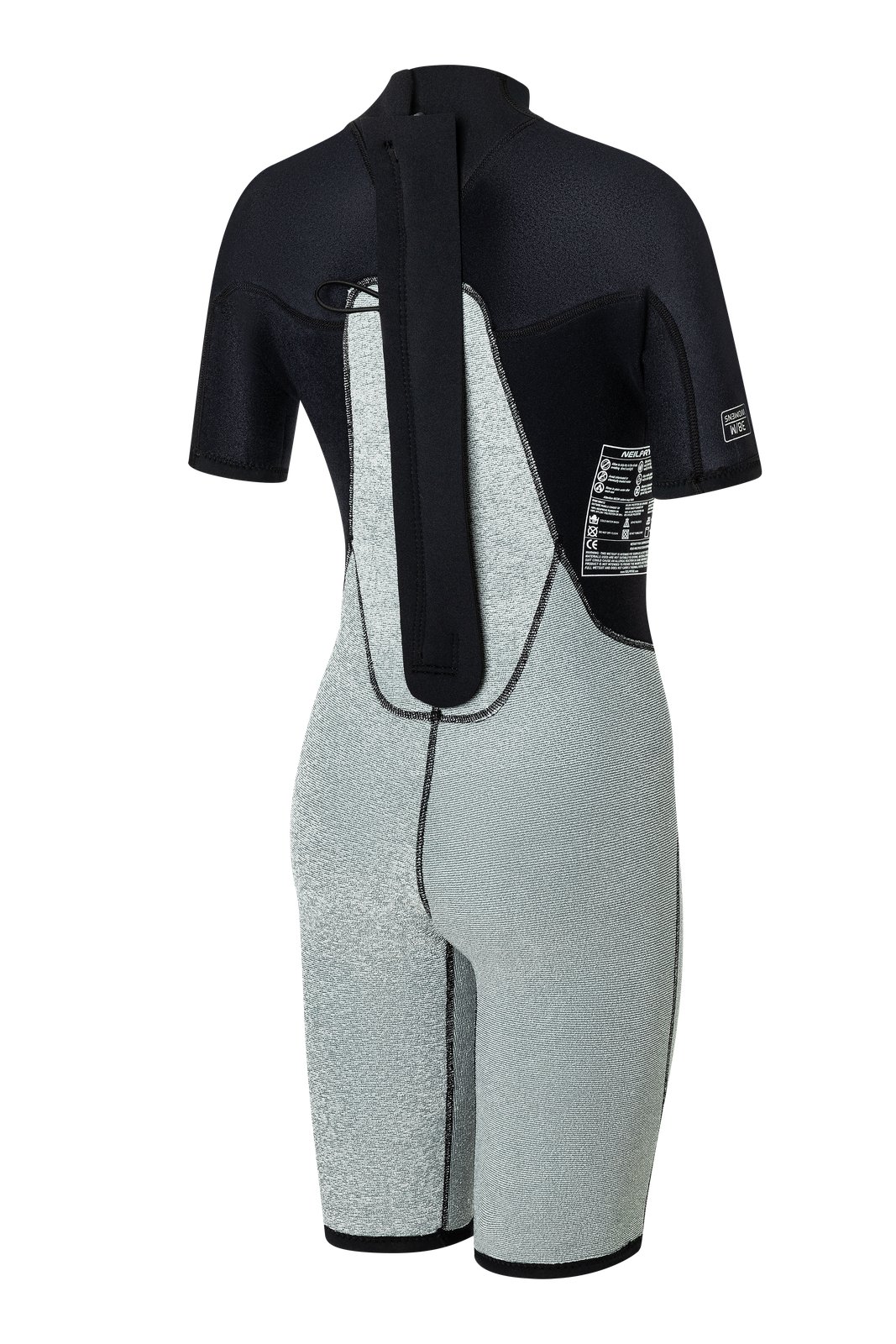 NeilPryde Spark 2/2 mm-es rövid ujjú és szárú női szörfös shorty hátul cipzáras kialakítással