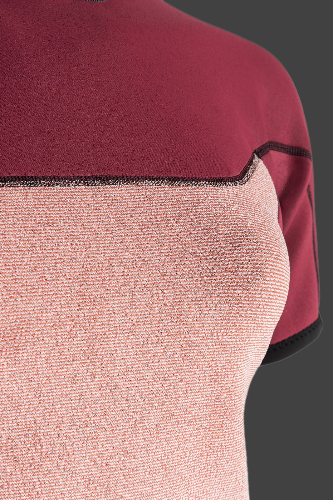 Vamp 2/2 Shorty S/S FL BZ 2026 nyári neoprén szörfruha részlete prémium Yamamoto neoprén anyagból