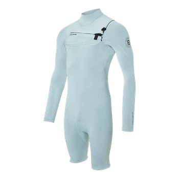 NeilPryde Wizard 3/2 Shorty L/S GBS FZ 2026 nyári neoprén ruha elöl cipzáras kivitelben