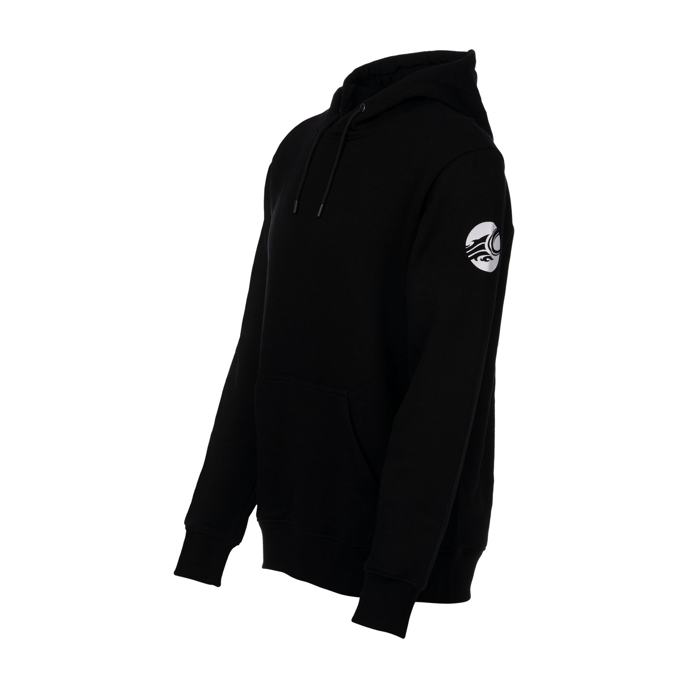 Cabrinha 2025 fekete kapucnis pulóver oldalsó logóval