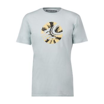 Világoskék Cabrinha Palm C 2025 férfi póló mellkasán kör alakú pálmafás grafikával