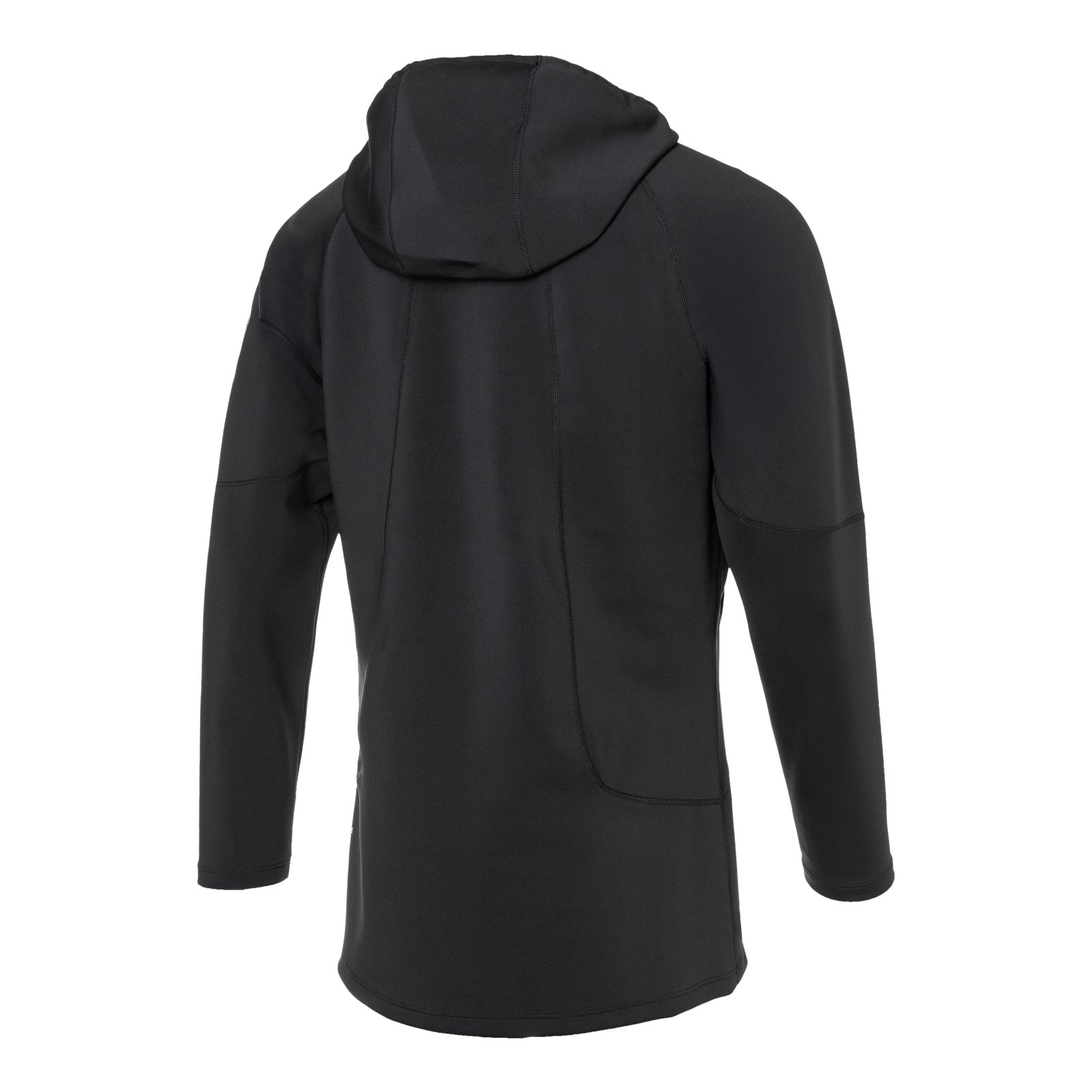 fekete Stormchaser Jacket 2026 technikai kabát hátulról fényképezve