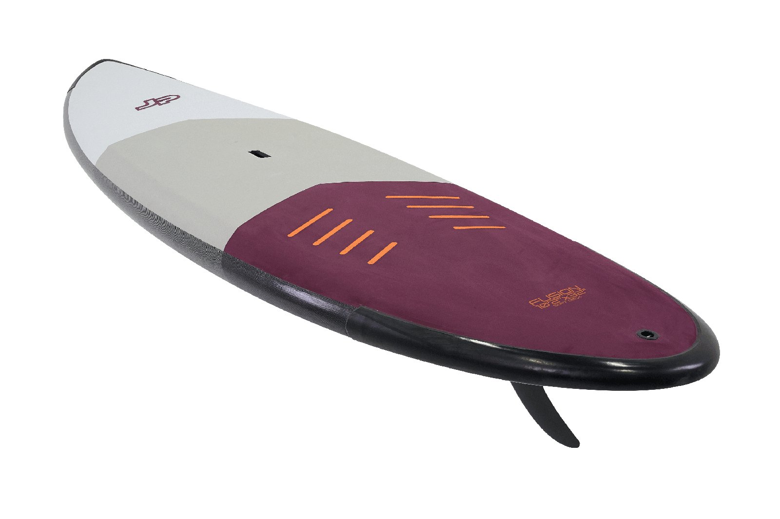 Fanatic Fusion 2025 hullámszörfözésre és túrázásra tervezett SUP deszka sötétvörös állófelülettel