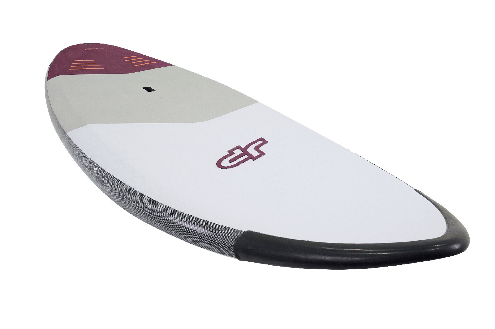 JP Australia Fusion 2025 all-round SUP deszka bordó és fehér színben