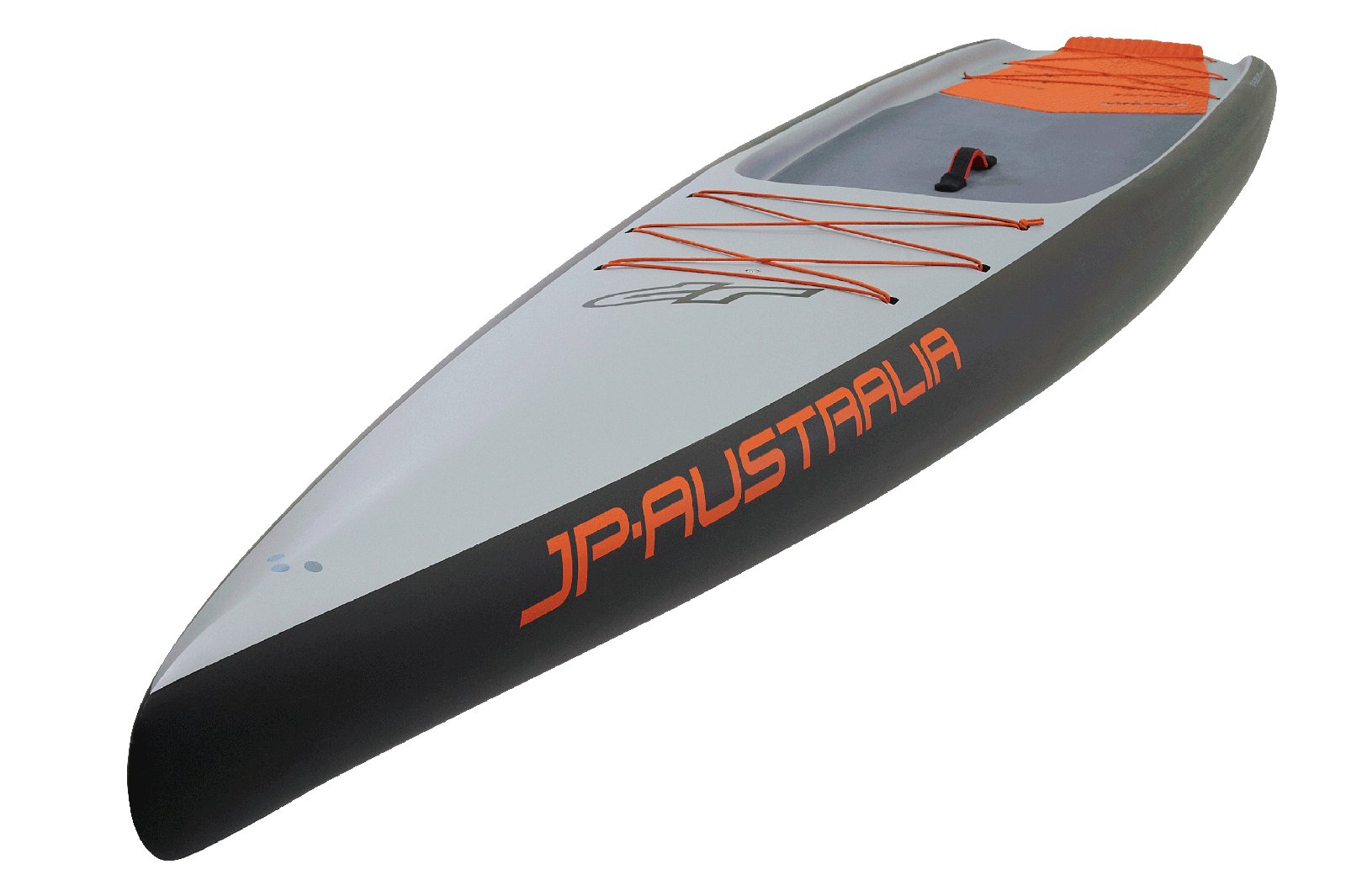 JP-Australia GT-S 2025 túra SUP deszka csomagrögzítő gumikötelekkel és mélyített fedélzettel