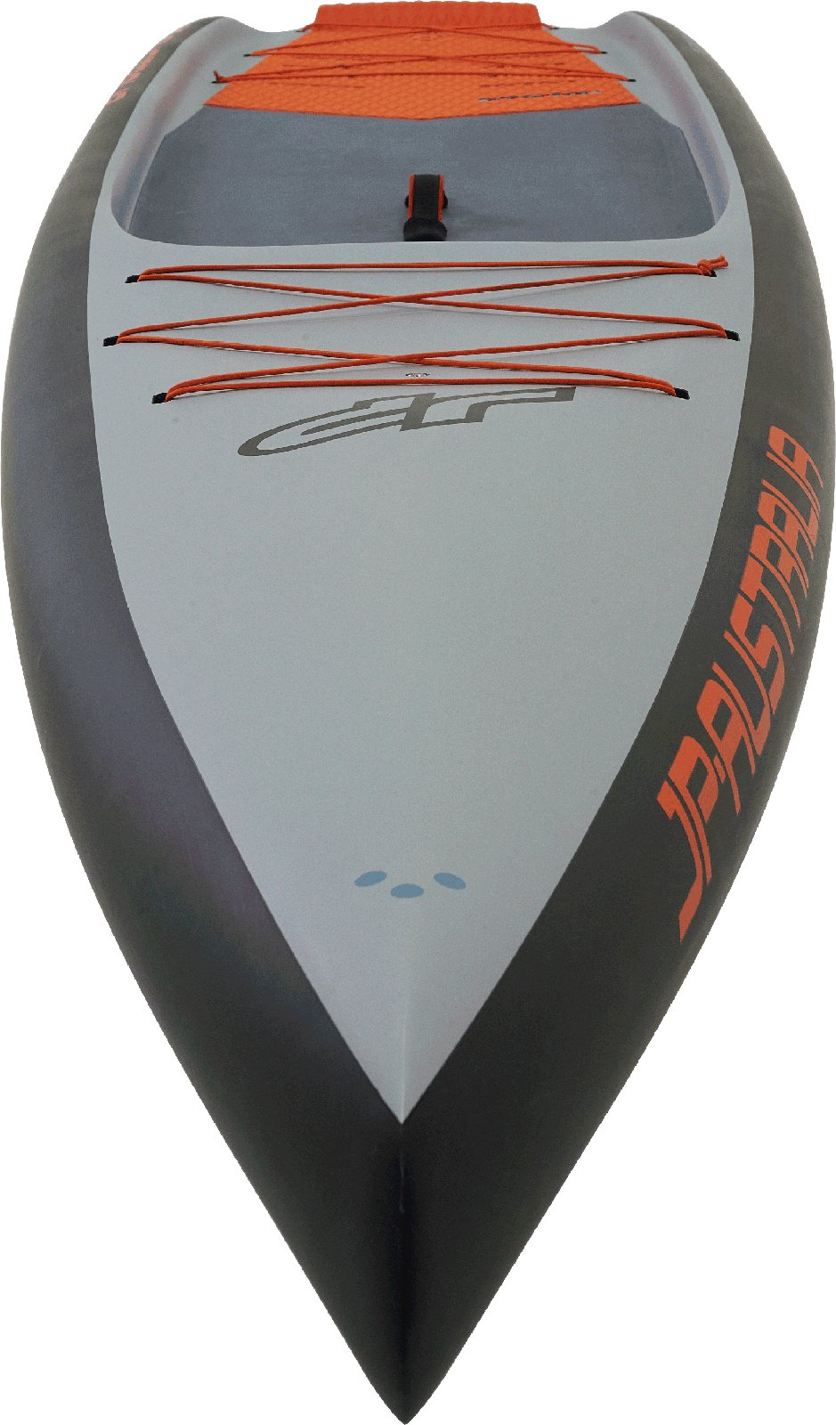 JP Australia GT-S 2025 túra SUP deszka orr részlete rugalmas rögzítő gumikötéllel