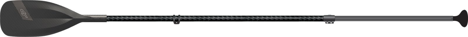 Háromrészes Carbon PRO 2025 SUP evező fekete karbonszálas tollal és állítható nyéllel