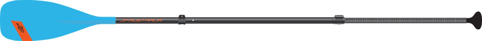 JP Australia Glass 3 részes állítható sup lapát kék tollal és 2025-ös modellkialakítással