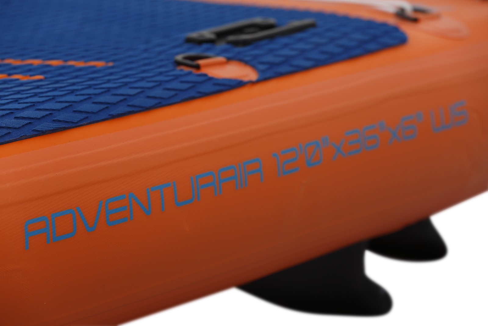 Adventurair SE 3DS 2025 felfujhato univerzalis SUP es windsurf deszka reszlet, kék csúszásgátló deckpaddal és uszonyokkal