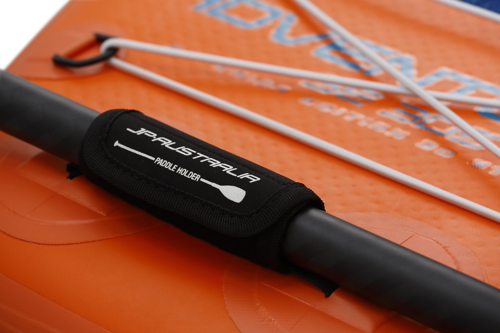 JP-Australia AdventurAir SE 3DS 2025 felfújható SUP paddle holder rögzítő a deszka narancssárga felületén