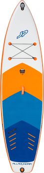 JP Australia AllroundAir LE 2025 felfújható allround SUP deszka narancssárga és kék színösszeállításban
