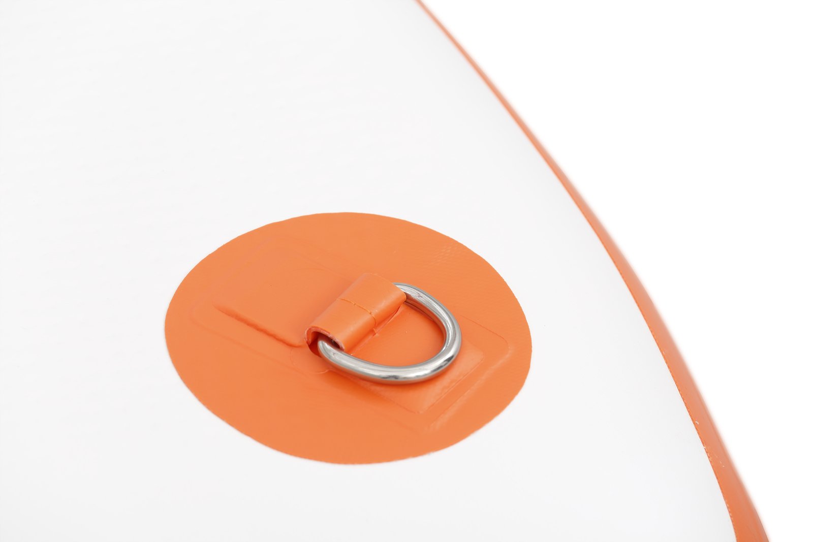 narancssarga rogzito D-gyuru az AllroundAir LE 3DS 2025 felfujhato SUP deszka fedelzeten