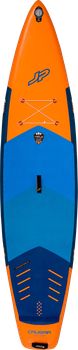 Narancssárga és kék JP CruisAir SE 3DS 2025 felfújható túra és fitness SUP deszka felülnézetből