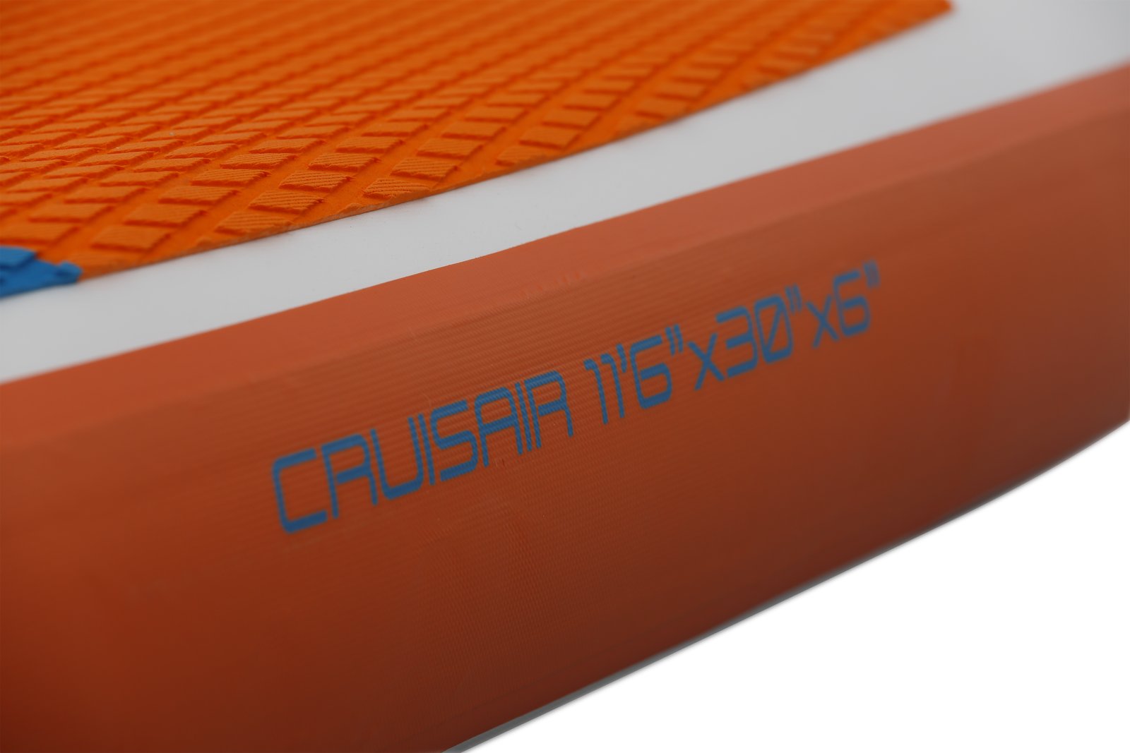 CruisAir SL 2025 felfújható SUP deszka narancssárga csúszásgátló padlózattal és méretjelöléssel
