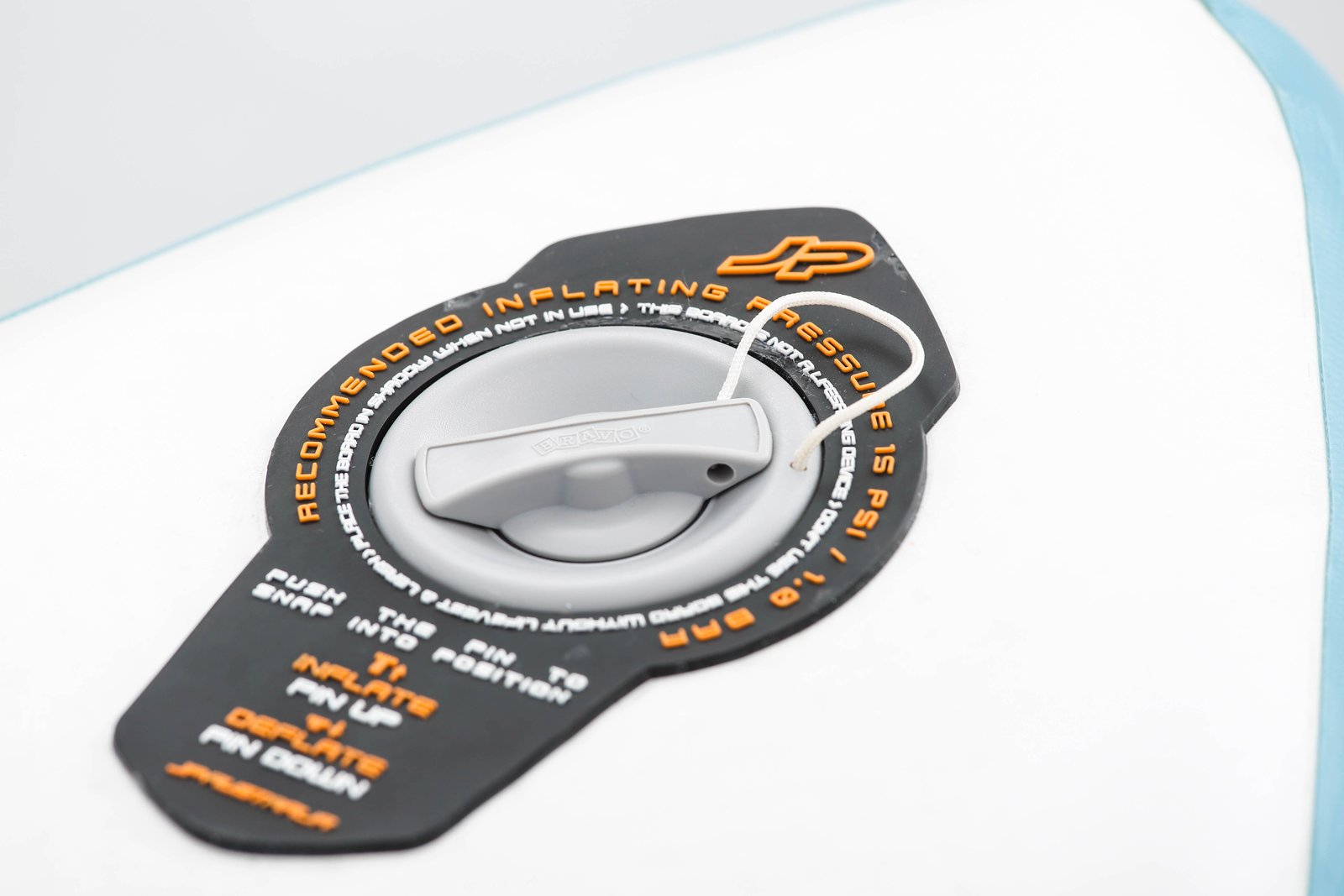 JP Australia Venus 5 LE 2025 SUP deszka szelepnyílása és nyomásmérési információk