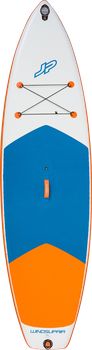 JP-Australia WindsupAir SL 2025 felfújható SUP és windsurf deszka kék-narancs színösszeállításban