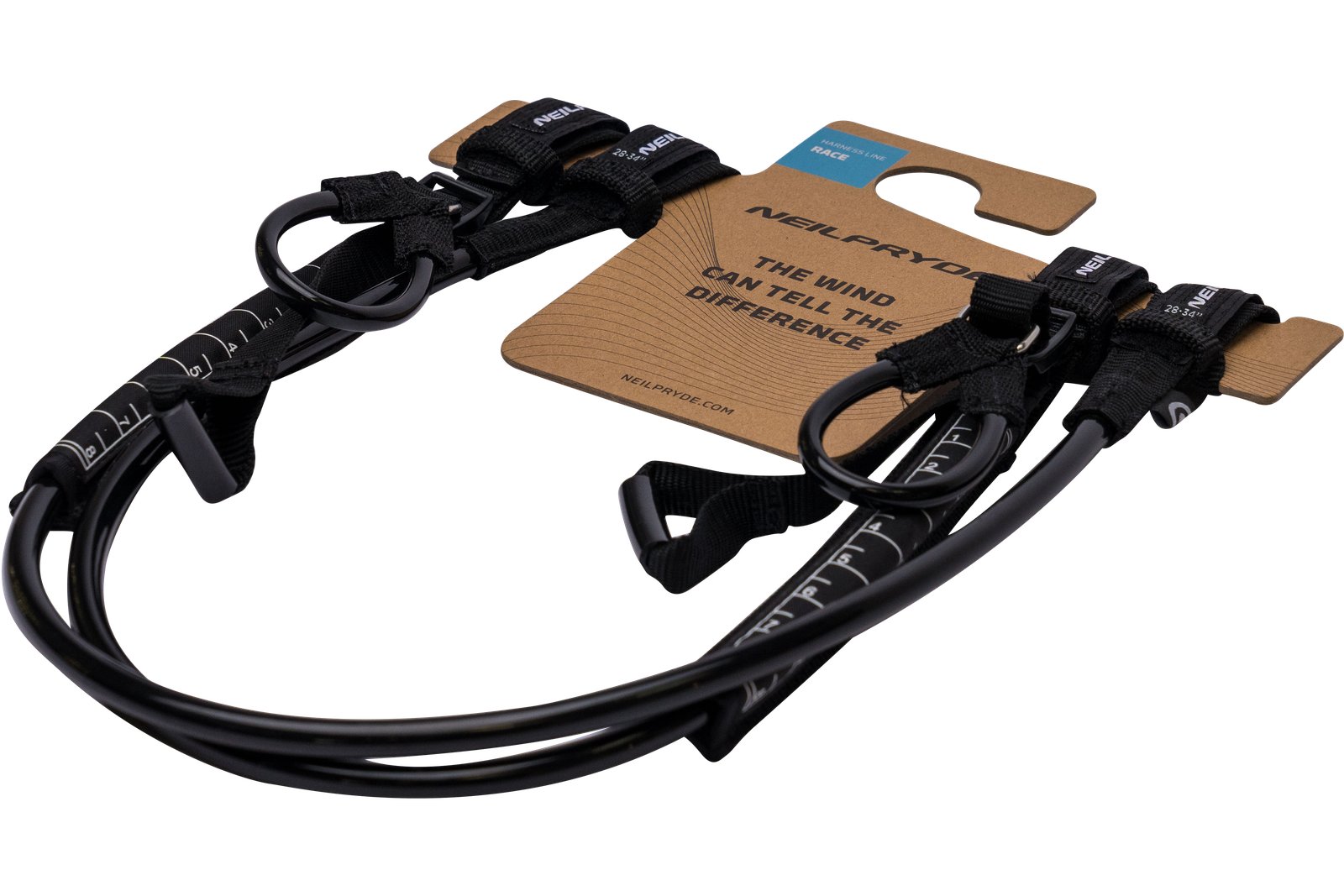 NeilPryde Race HL 2026 állítható windsurf trapézkötél megerősített húzófülekkel és skálázott hosszállítási lehetőséggel