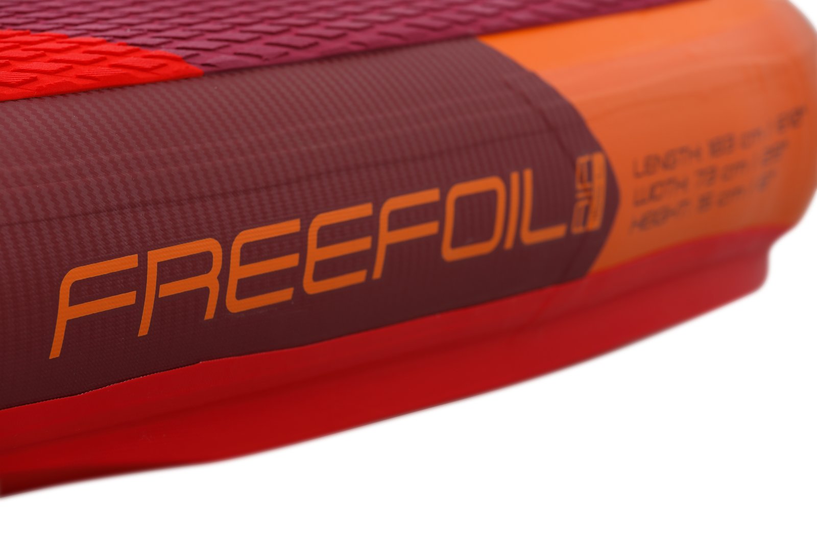 JP FreeFoil Air 2025 felfújható wingfoil és windfoil deszka részlete a deckpad mintázatával