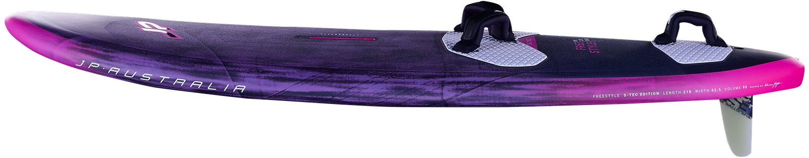 JP-Australia Freestyle 2026 S-TEC freestyle szörfdeszka oldalnézetből
