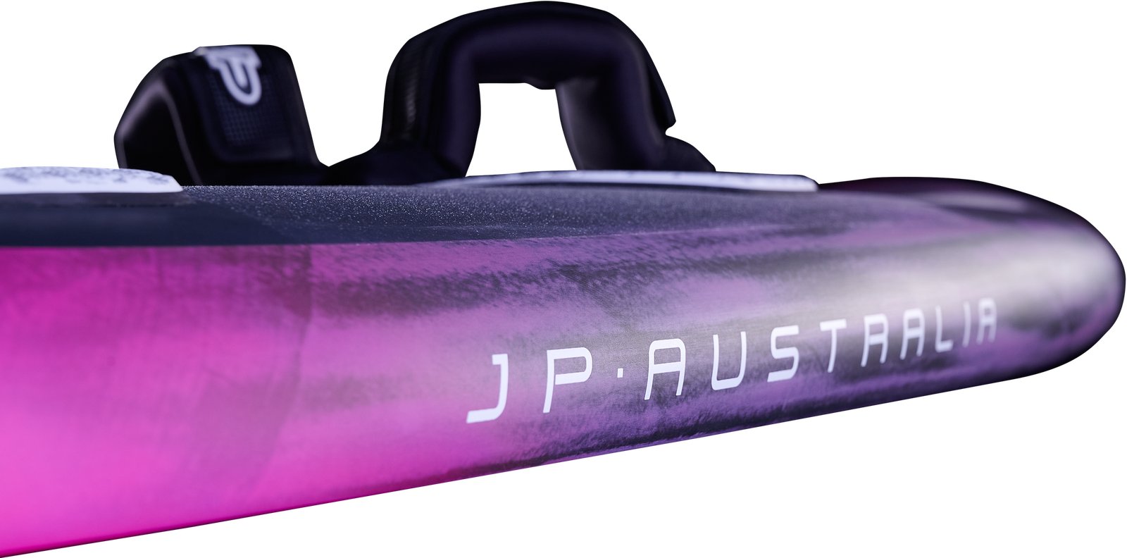 JP-Australia Freestyle 2026 windsurf deszka részletgazdag oldalnézete S-TEC technológiával és lábpántokkal