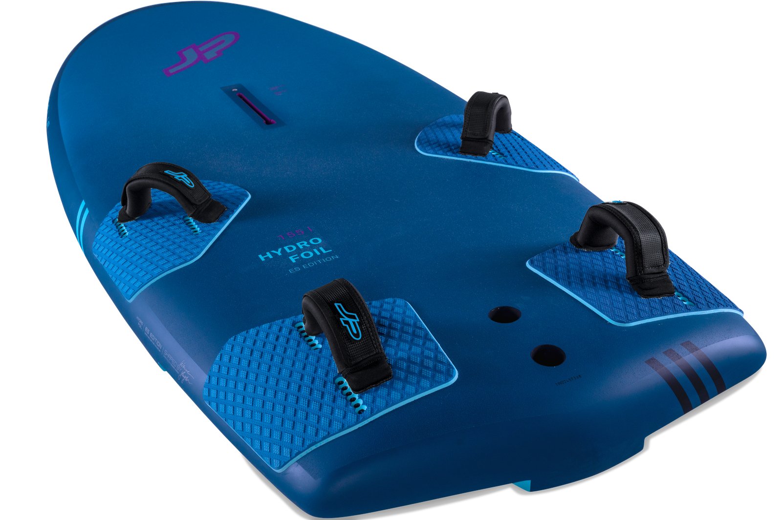 JP HydroFoil 2025 windsurf deszka lábtartókkal kék színben